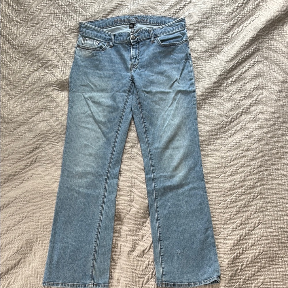 GAP Blue Straight Leg Jeans Classic Denim